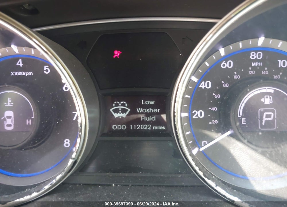 2013 HYUNDAI SONATA GLS VIN: 5NPEB4AC4DH580782