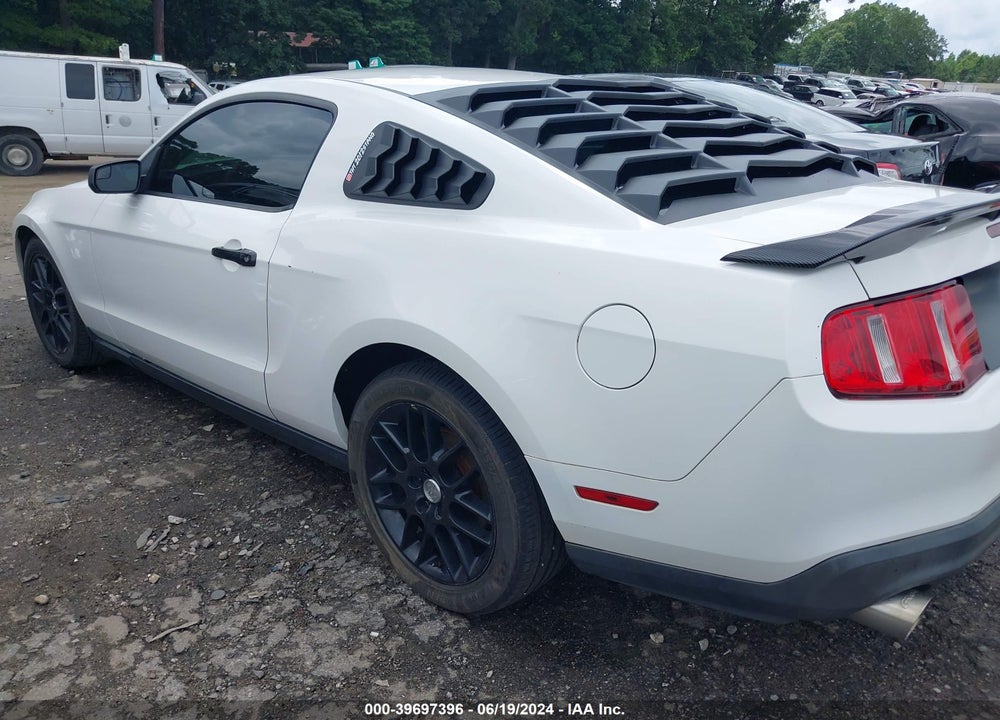 2012 FORD MUSTANG V6 VIN: 1ZVBP8AM0C5284125