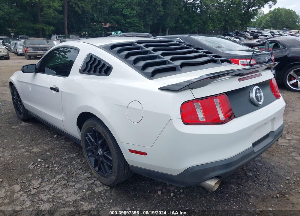 2012 FORD MUSTANG V6 VIN: 1ZVBP8AM0C5284125