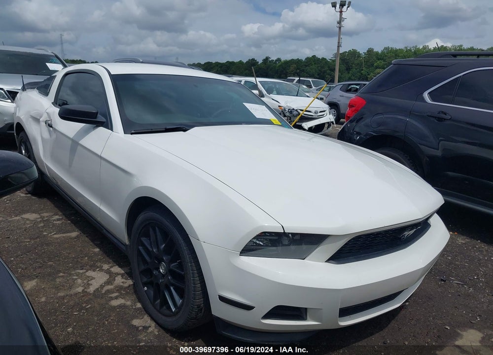 2012 FORD MUSTANG V6 VIN: 1ZVBP8AM0C5284125