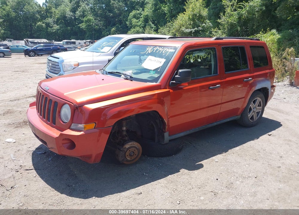 2008 JEEP PATRIOT SPORT VIN: 1J8FF28W48D603138