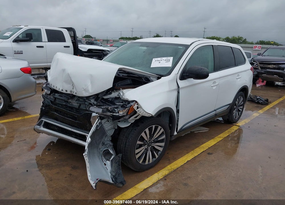 2019 MITSUBISHI OUTLANDER ES VIN: JA4AD2A35KZ008200