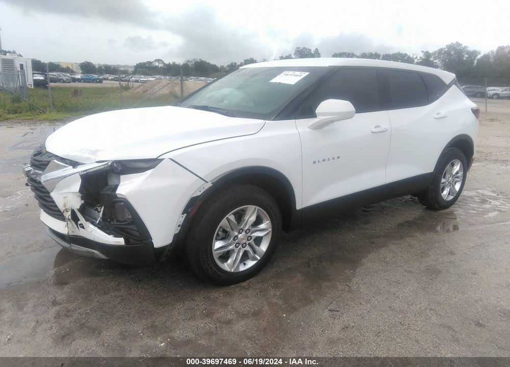 2022 CHEVROLET BLAZER FWD 2LT VIN: 3GNKBCR43NS202249