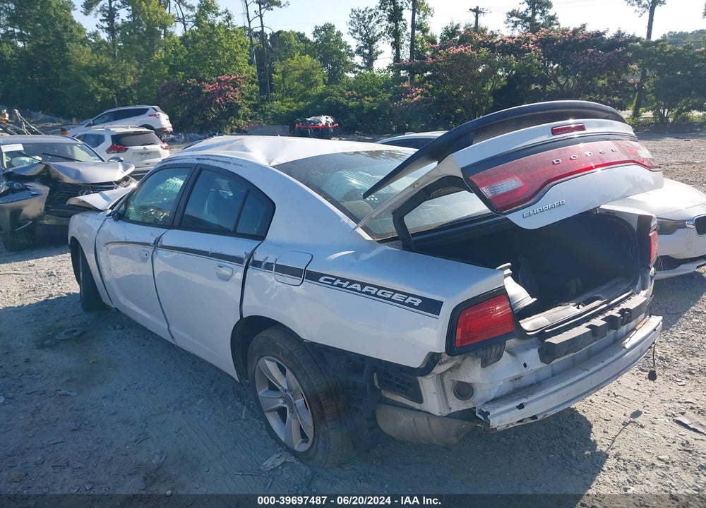 2014 DODGE CHARGER SE VIN: 2C3CDXBG7EH108997