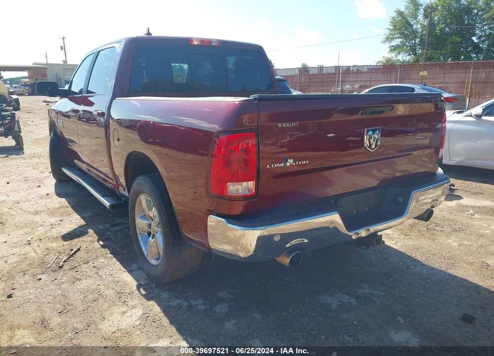 2019 RAM 1500 CLASSIC LONE STAR 4X2 5'7 BOX VIN: 1C6RR6LT1KS564101