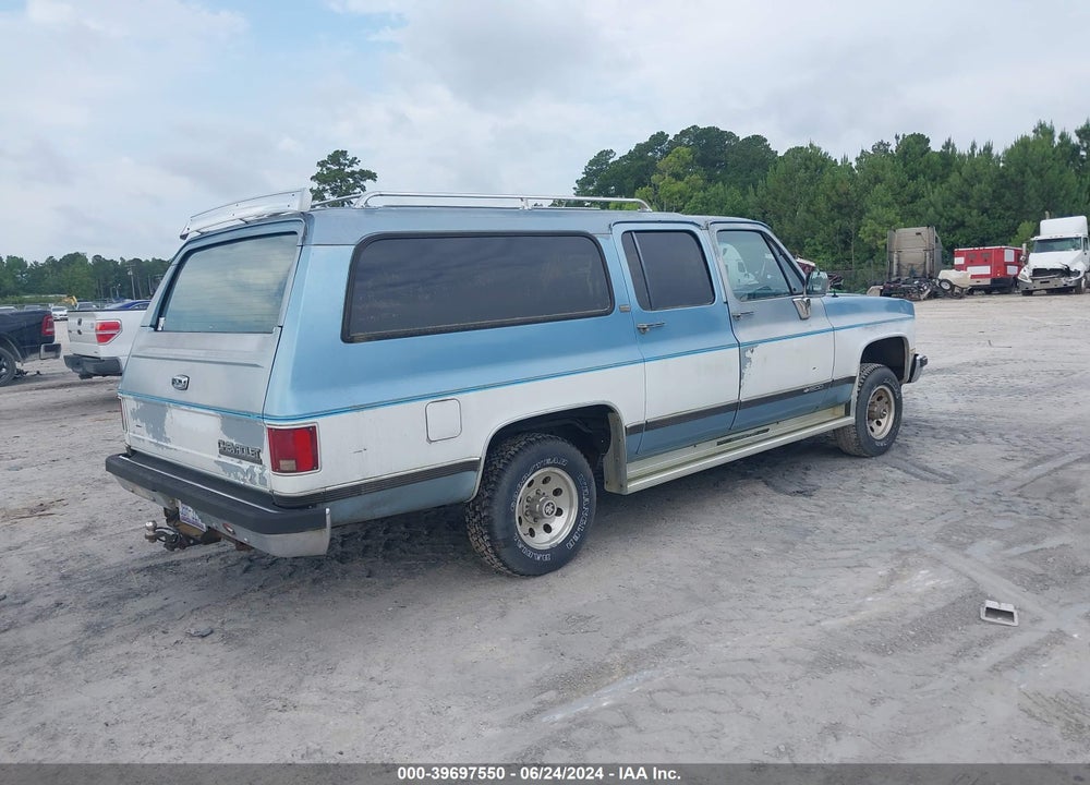 1990 CHEVROLET SUBURBAN V1500 VIN: 1GNEV16KXLF109239
