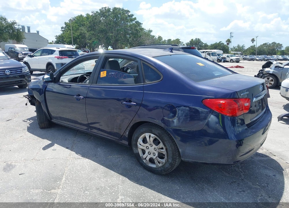 2010 HYUNDAI ELANTRA GLS VIN: KMHDU4AD5AU972620