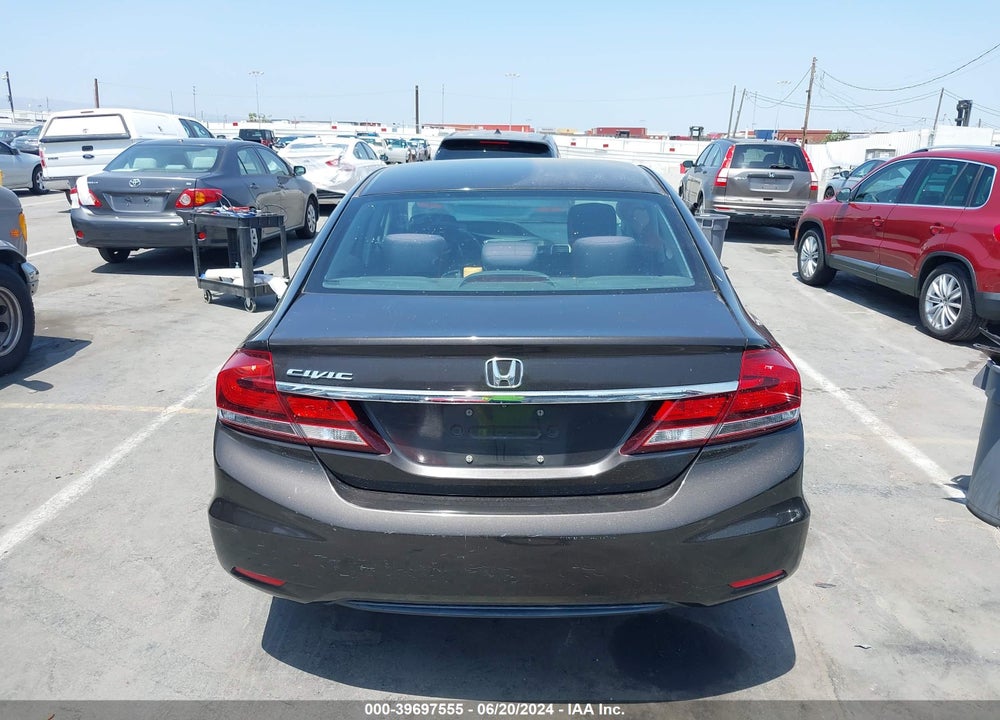 2014 HONDA CIVIC LX VIN: 2HGFB2F55EH505040