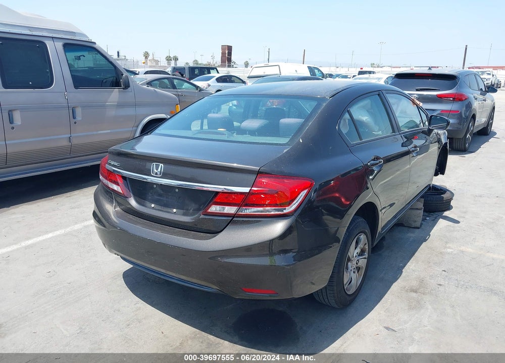 2014 HONDA CIVIC LX VIN: 2HGFB2F55EH505040