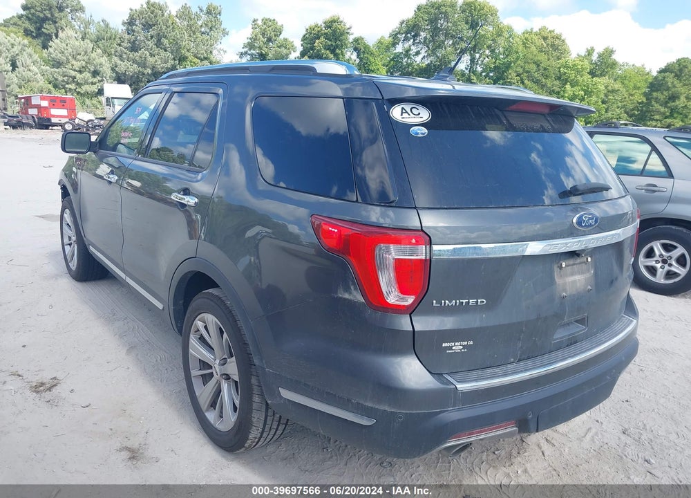 2019 FORD EXPLORER LIMITED VIN: 1FM5K8F86KGA83502