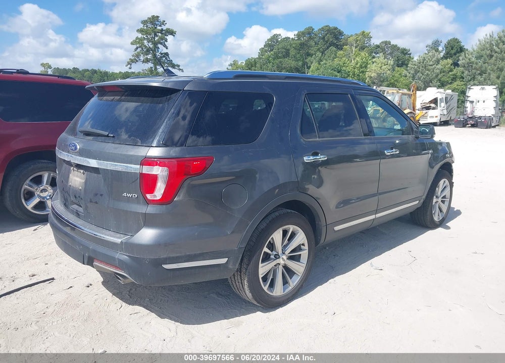 2019 FORD EXPLORER LIMITED VIN: 1FM5K8F86KGA83502