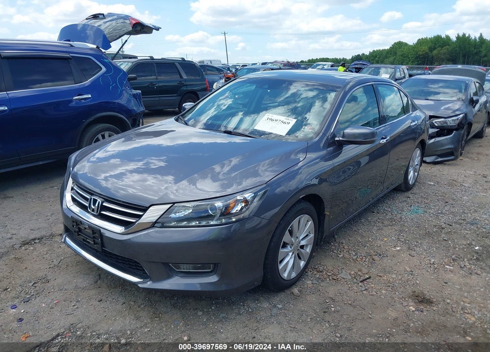 2013 HONDA ACCORD EX-L V-6 VIN: 1HGCR3F82DA011665