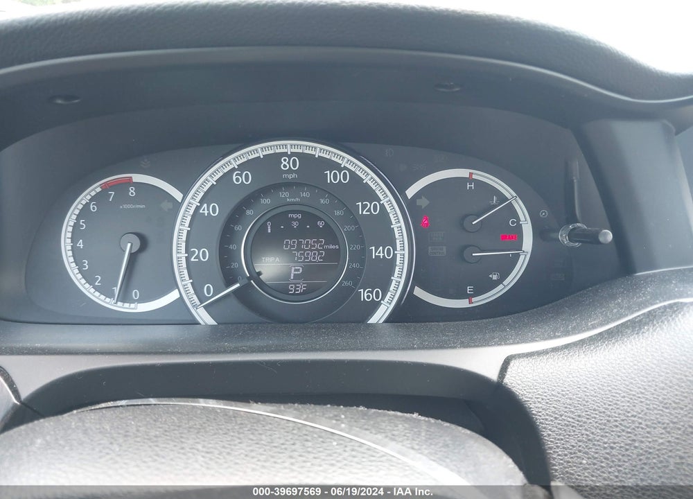 2013 HONDA ACCORD EX-L V-6 VIN: 1HGCR3F82DA011665