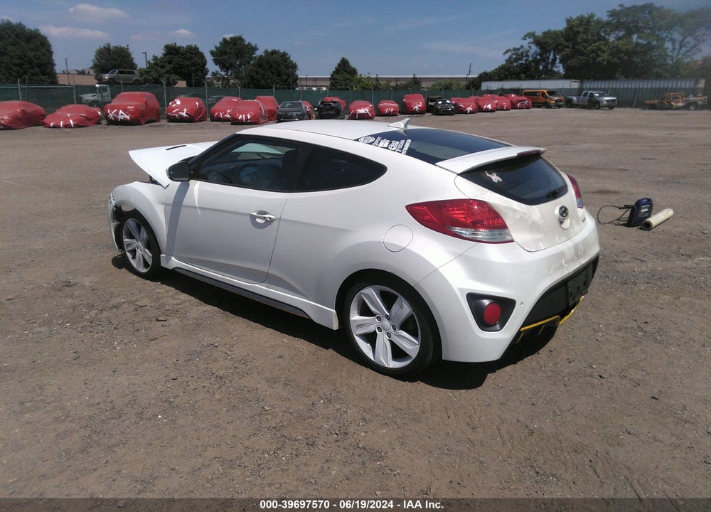 2016 HYUNDAI VELOSTER TURBO VIN: KMHTC6AE1GU268961