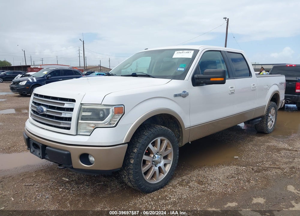 2013 FORD F-150 KING RANCH VIN: 1FTFW1EF2DKD79721