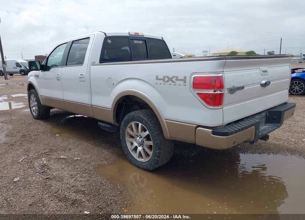2013 FORD F-150 KING RANCH VIN: 1FTFW1EF2DKD79721