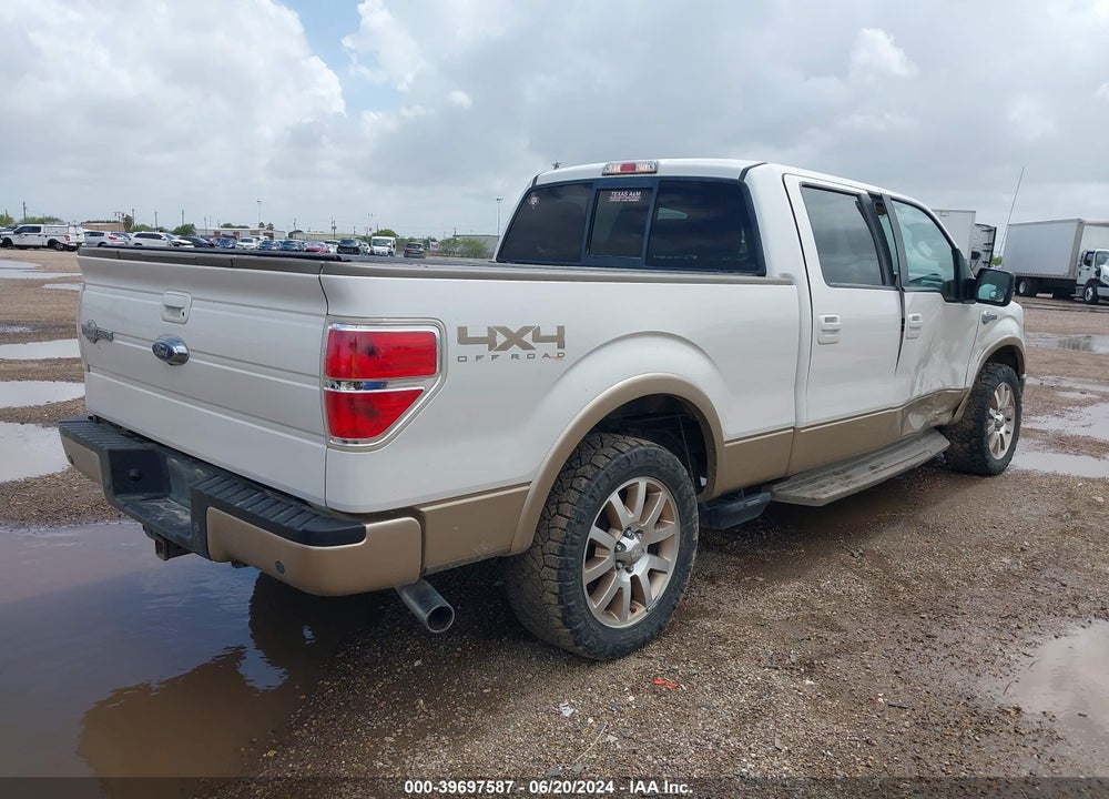 2013 FORD F-150 KING RANCH VIN: 1FTFW1EF2DKD79721