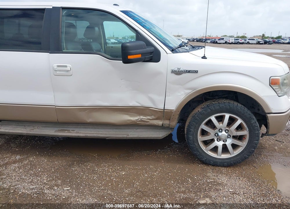 2013 FORD F-150 KING RANCH VIN: 1FTFW1EF2DKD79721