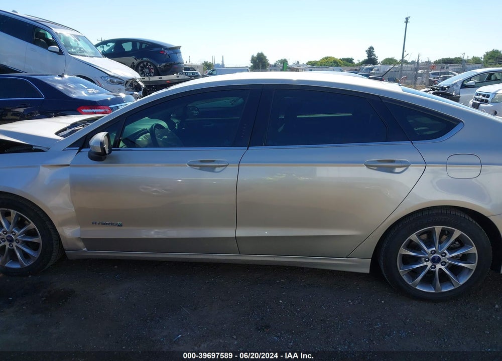 2017 FORD FUSION HYBRID SE VIN: 3FA6P0LU6HR317755