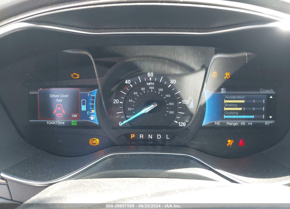 2017 FORD FUSION HYBRID SE VIN: 3FA6P0LU6HR317755