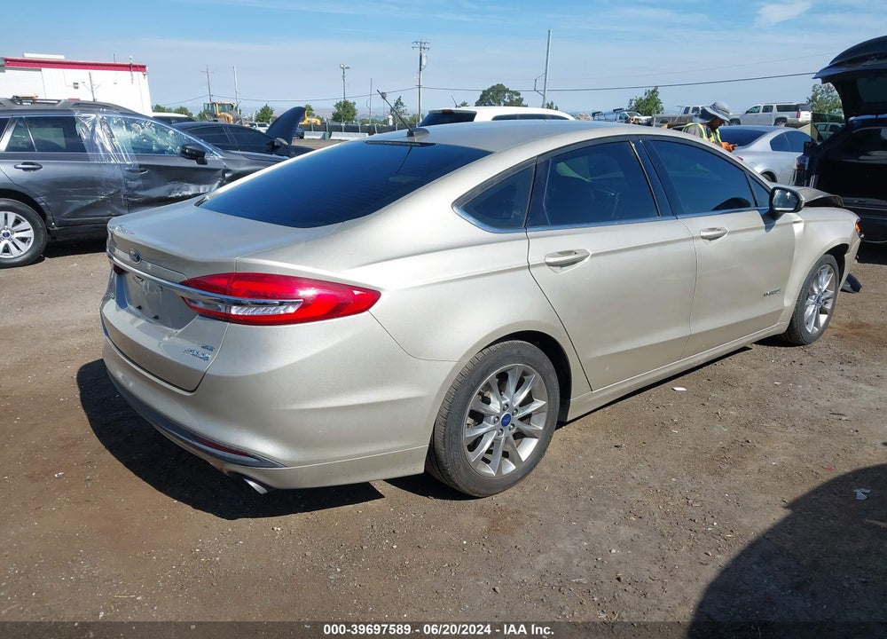 2017 FORD FUSION HYBRID SE VIN: 3FA6P0LU6HR317755