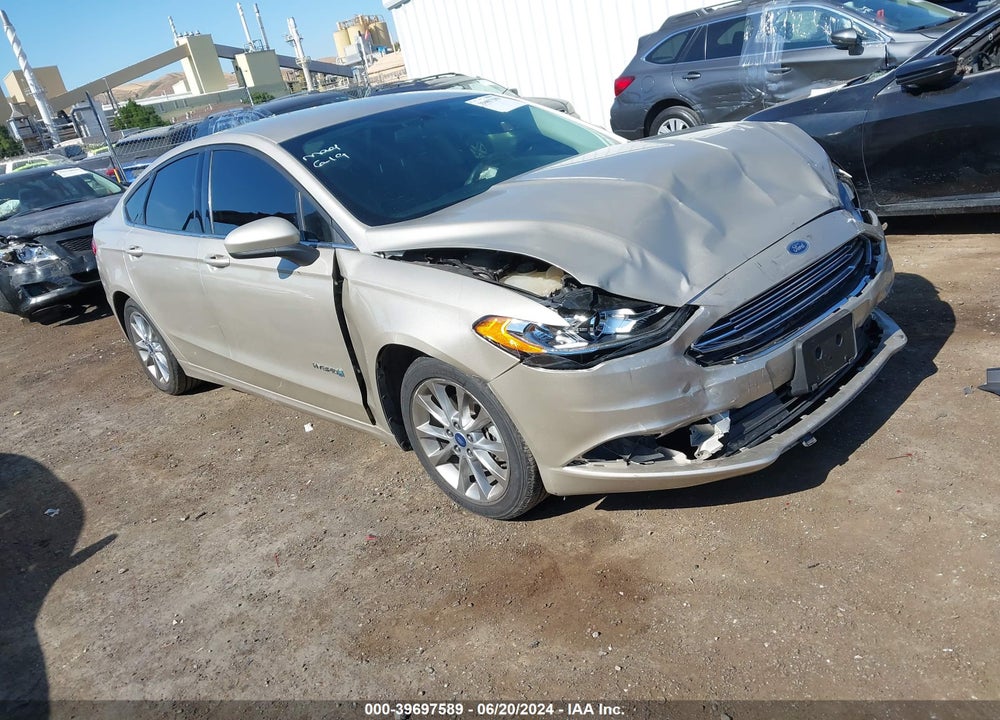 2017 FORD FUSION HYBRID SE VIN: 3FA6P0LU6HR317755