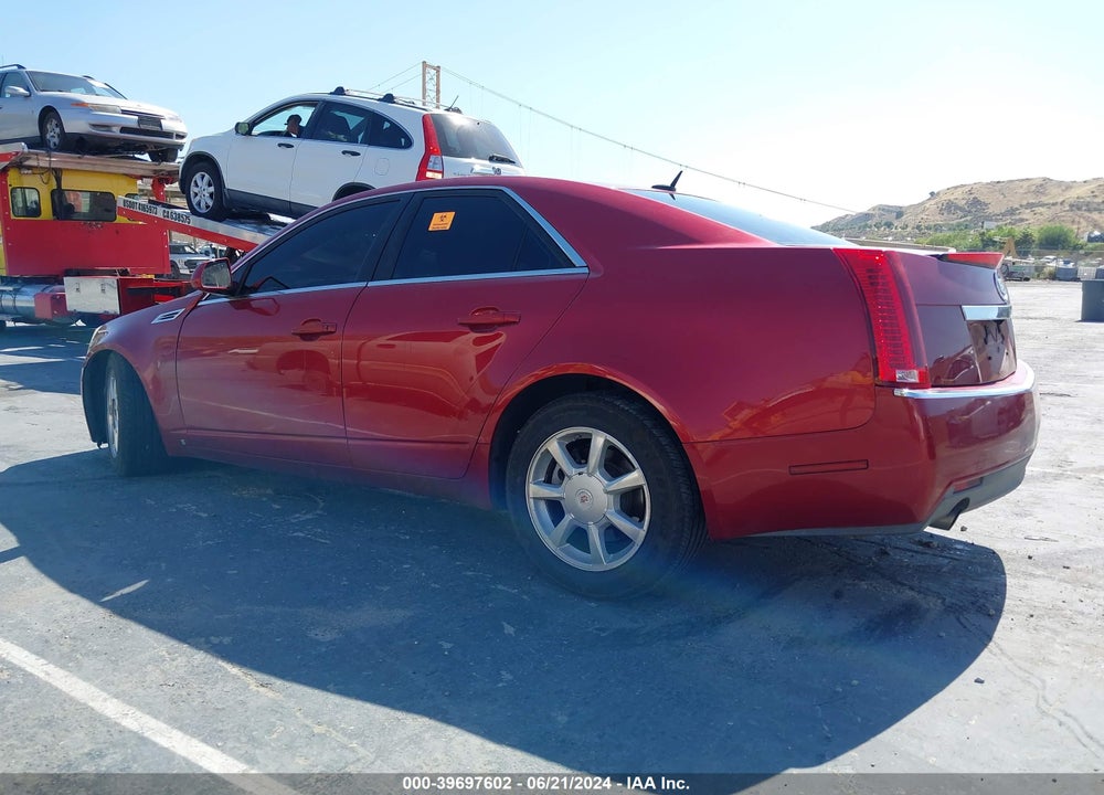 2008 CADILLAC CTS STANDARD VIN: 1G6DG577280159159