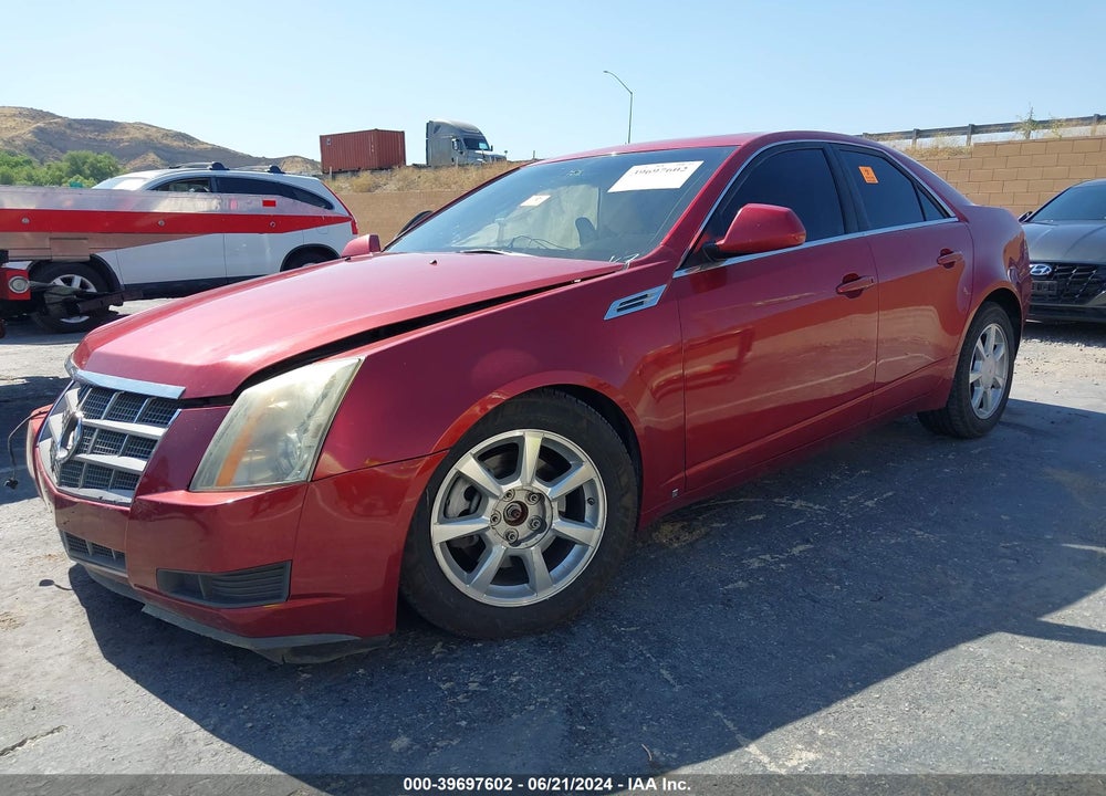 2008 CADILLAC CTS STANDARD VIN: 1G6DG577280159159