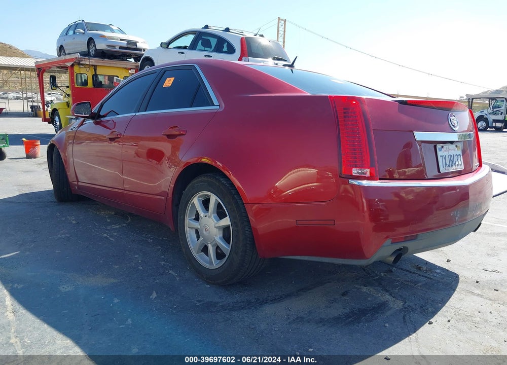 2008 CADILLAC CTS STANDARD VIN: 1G6DG577280159159