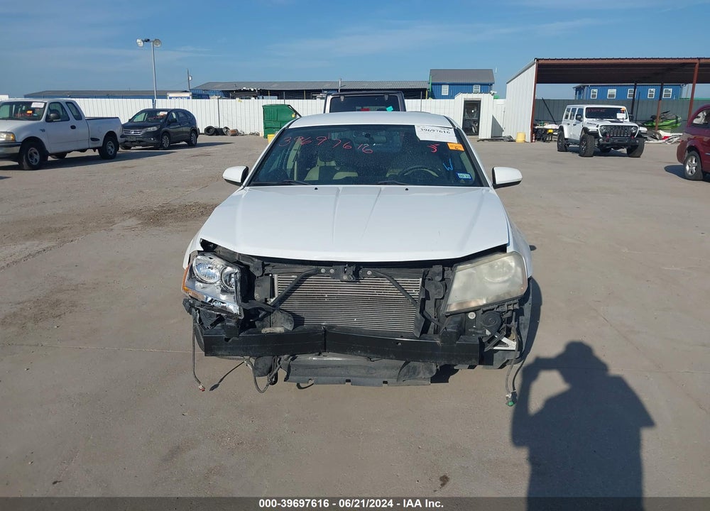 2013 DODGE AVENGER SXT VIN: 1C3CDZCG6DN687450