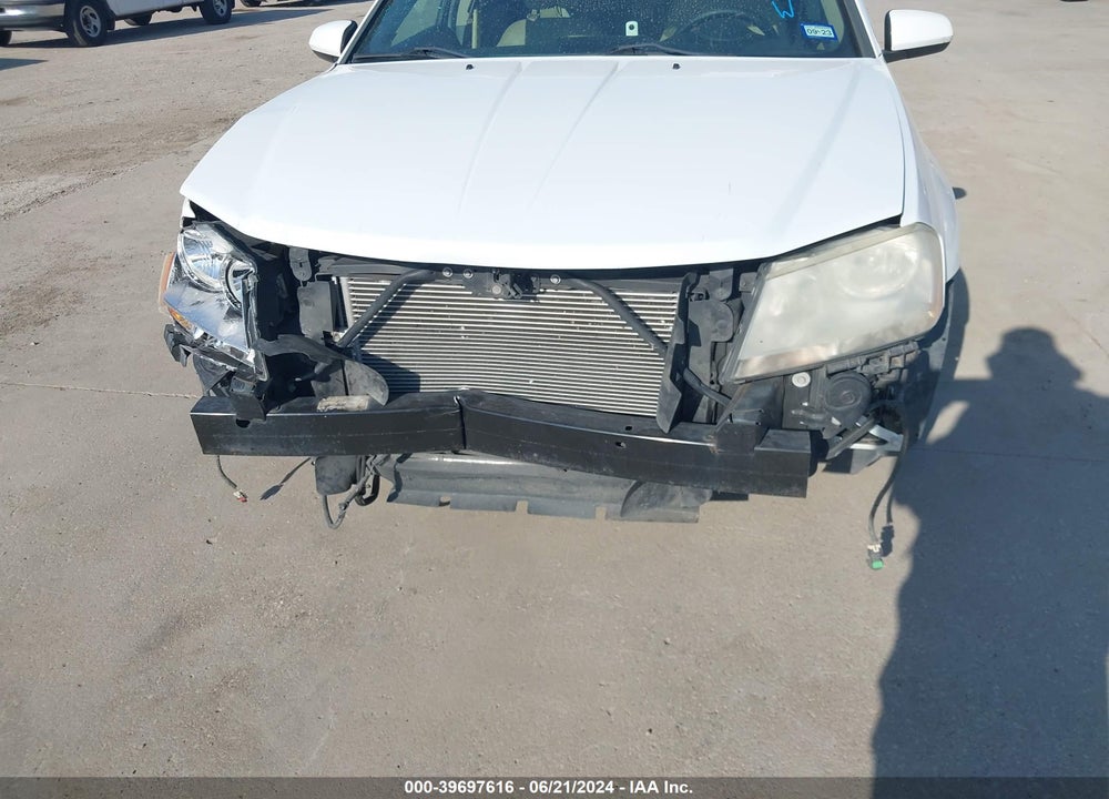 2013 DODGE AVENGER SXT VIN: 1C3CDZCG6DN687450