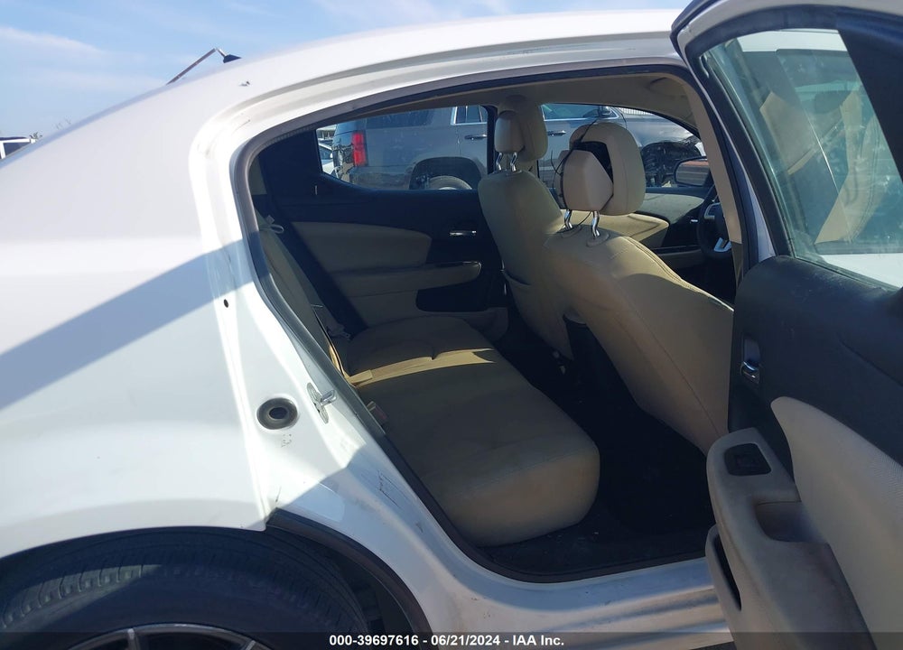 2013 DODGE AVENGER SXT VIN: 1C3CDZCG6DN687450