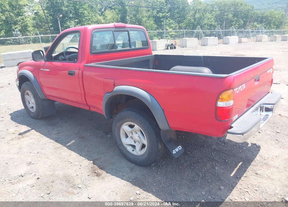2001 TOYOTA TACOMA VIN: 5TEPM62N91Z748701