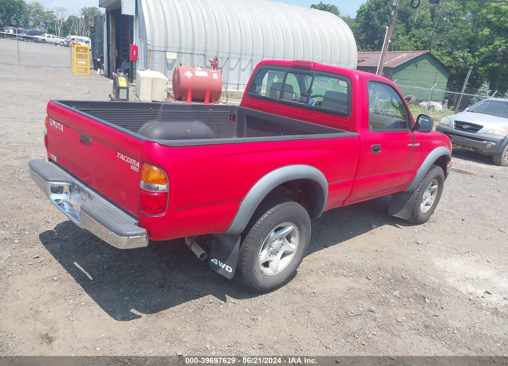 2001 TOYOTA TACOMA VIN: 5TEPM62N91Z748701