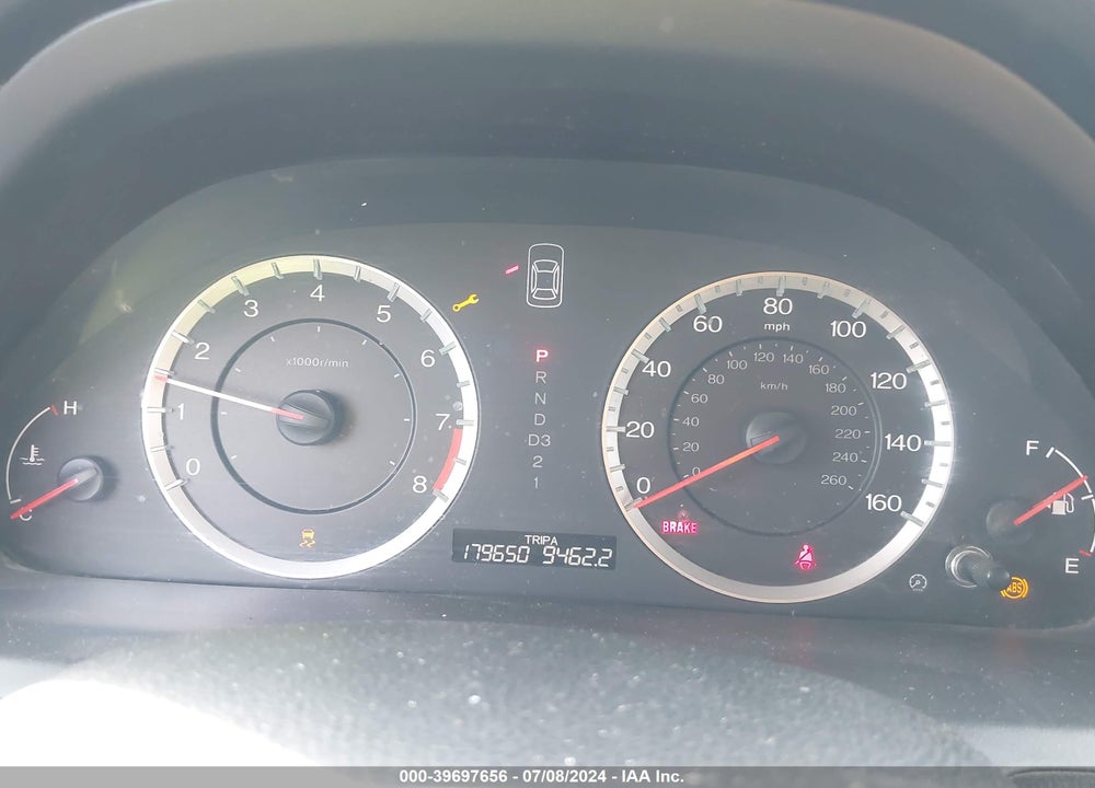 2012 HONDA ACCORD 2.4 EX-L VIN: 1HGCP2F87CA030971