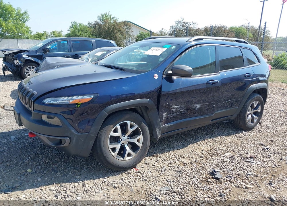 2015 JEEP CHEROKEE TRAILHAWK VIN: 1C4PJMBS5FW626179