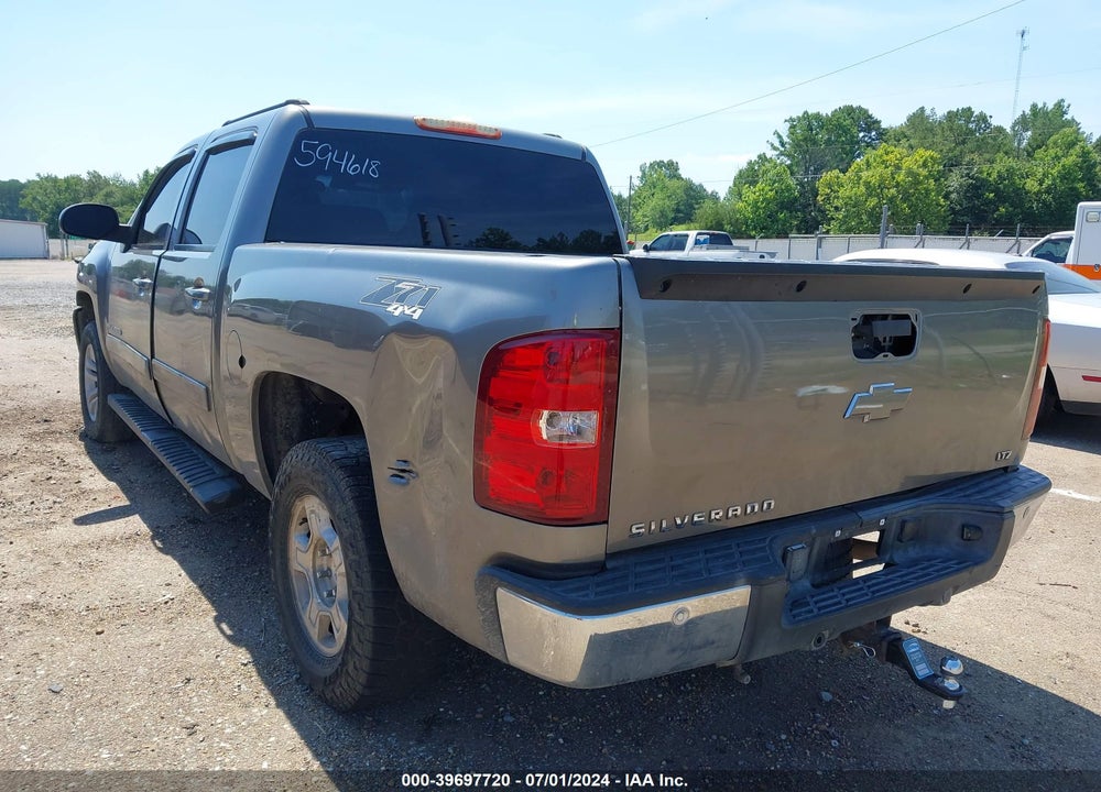 2007 CHEVROLET SILVERADO 1500 LTZ VIN: 2GCEK13M371594618