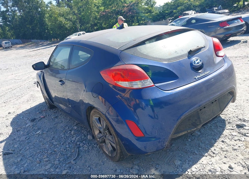 2016 HYUNDAI VELOSTER VIN: KMHTC6AD5GU272521