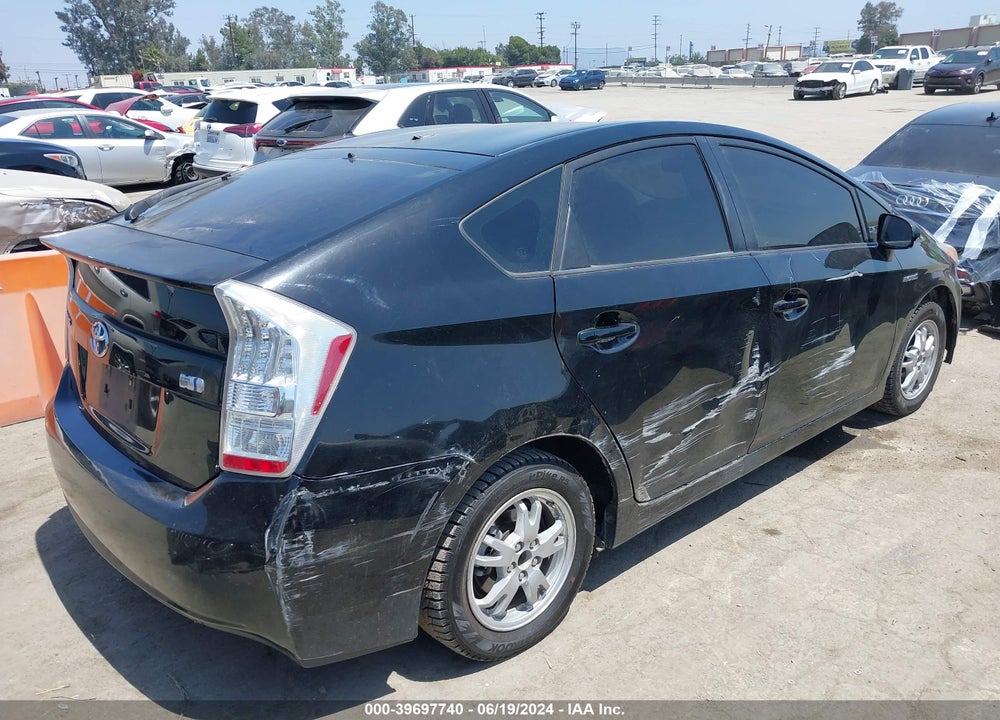 2011 TOYOTA PRIUS TWO VIN: JTDKN3DU8B0259976