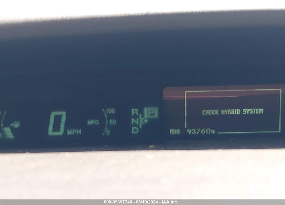 2011 TOYOTA PRIUS TWO VIN: JTDKN3DU8B0259976