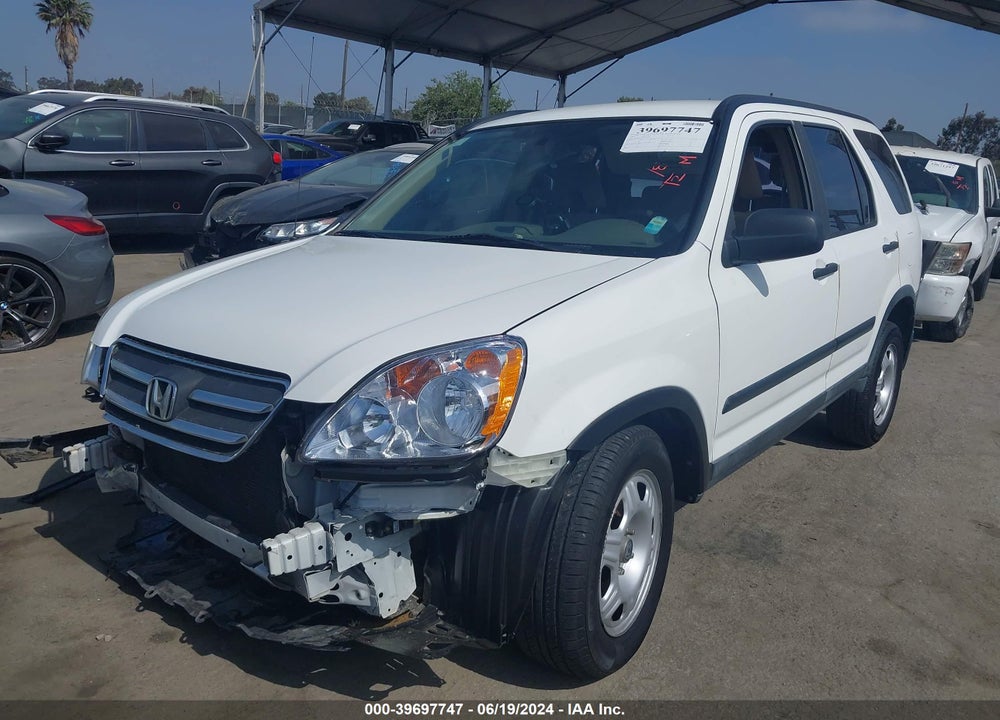 2005 HONDA CR-V LX VIN: JHLRD78565C032075