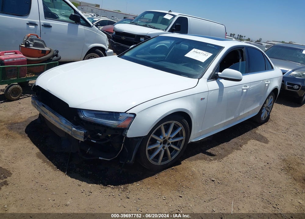 2015 AUDI A4 2.0T PREMIUM VIN: WAUAFAFL3FA076130