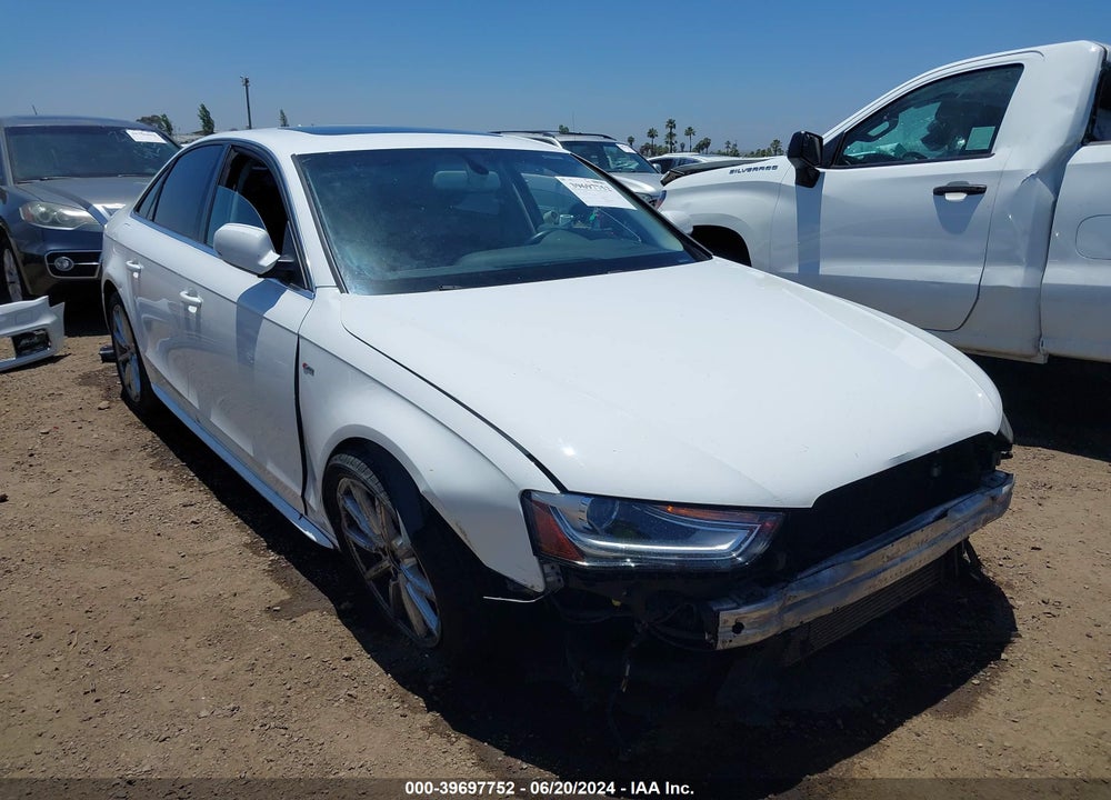 2015 AUDI A4 2.0T PREMIUM VIN: WAUAFAFL3FA076130