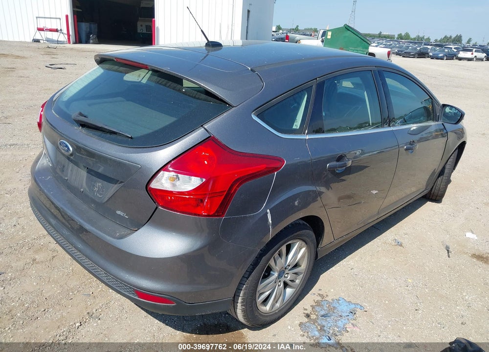 2012 FORD FOCUS SEL VIN: 1FAHP3M20CL185008