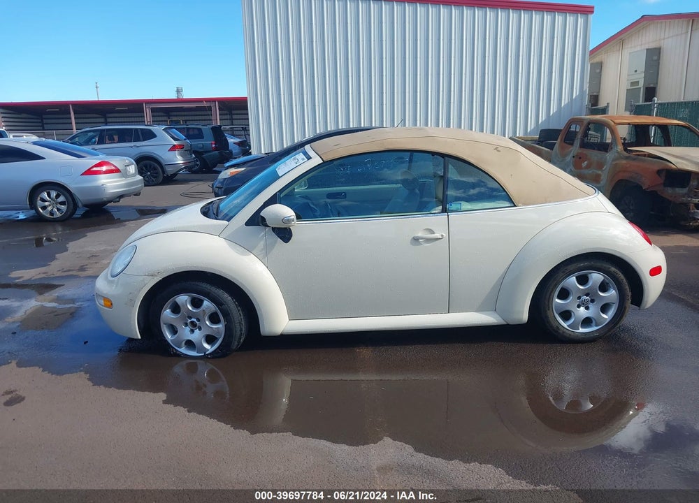 2003 VOLKSWAGEN NEW BEETLE GLS VIN: 3VWCK21Y43M315373