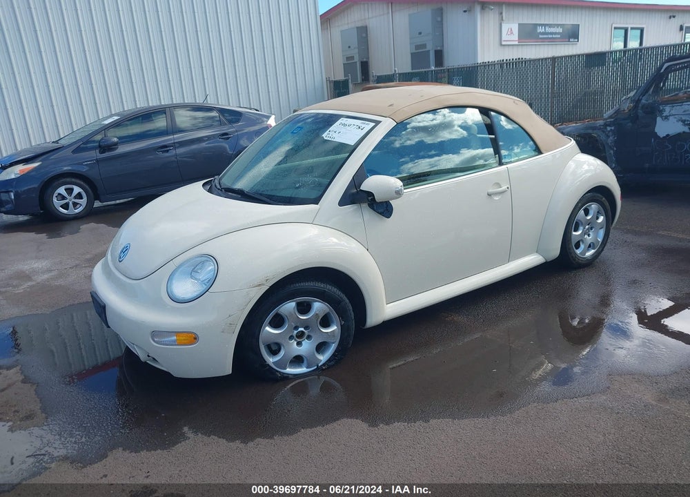 2003 VOLKSWAGEN NEW BEETLE GLS VIN: 3VWCK21Y43M315373