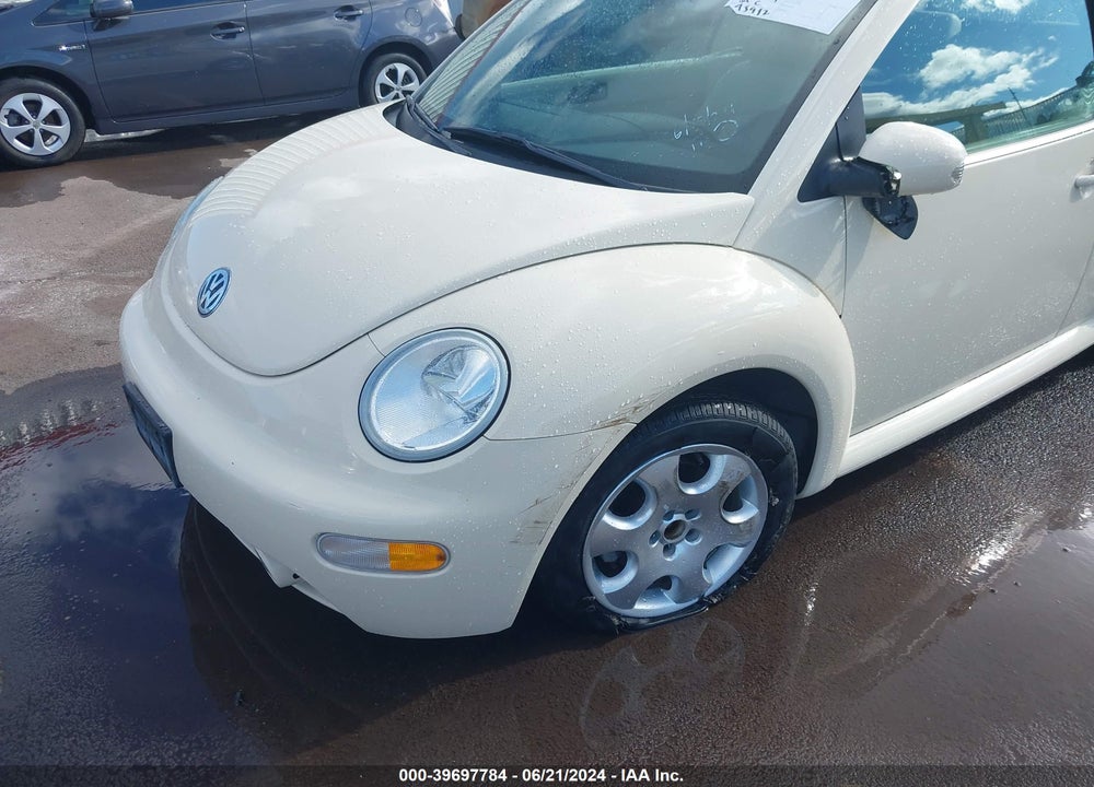 2003 VOLKSWAGEN NEW BEETLE GLS VIN: 3VWCK21Y43M315373