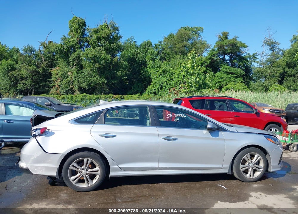 2018 HYUNDAI SONATA SEL VIN: 5NPE34AFXJH685054