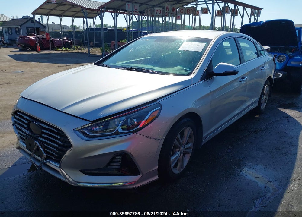 2018 HYUNDAI SONATA SEL VIN: 5NPE34AFXJH685054