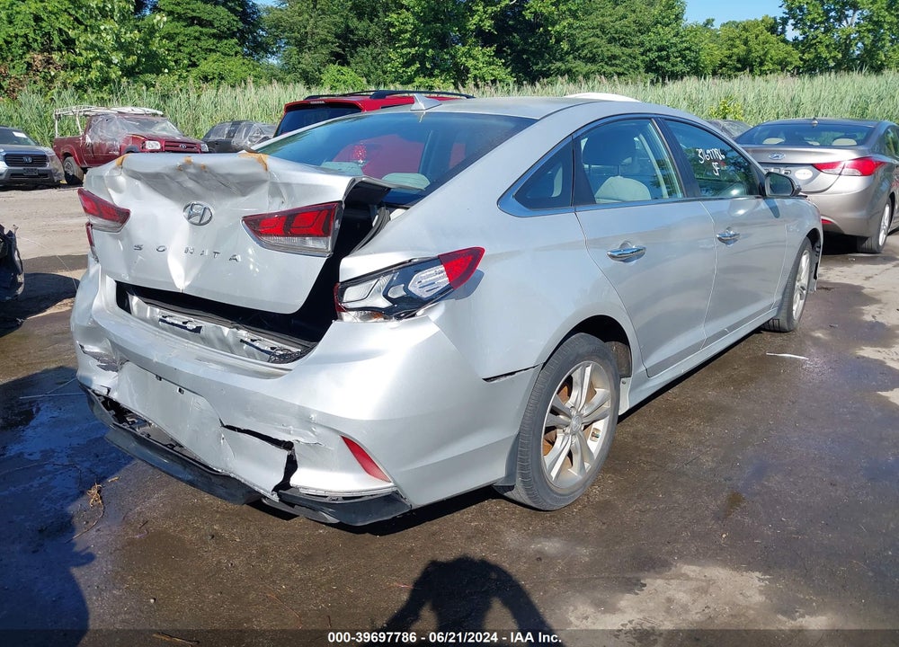 2018 HYUNDAI SONATA SEL VIN: 5NPE34AFXJH685054